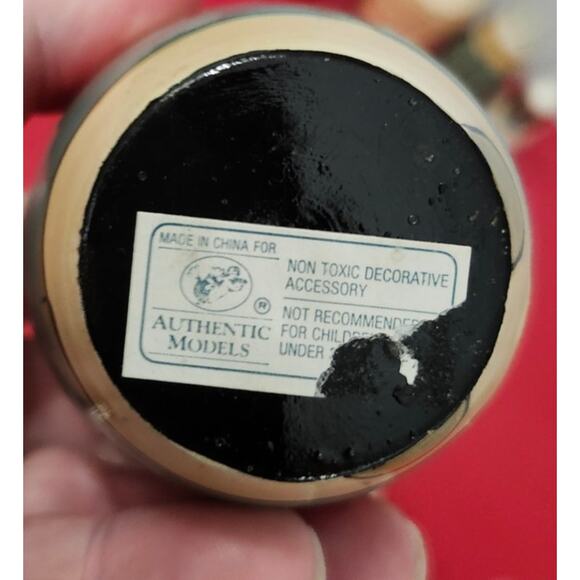 Lot 5 Vintage Authentic Models Civil War Russian Nesting Dolls Painted Soldier - Picture 7 of 8